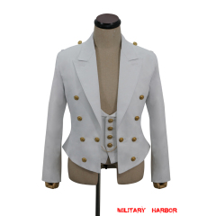 WWII German Kriegsmarine Officers White Cotton Mess Dress and Vest WW2 german uniform,Kriegsmarine uniform,german army uniform,german navy,KM tunic,WWII German HBT Cotton Kriegsmarine Tunic,HBT uniforms,WW2 german militaria,WW2 military surplus,w2 uniforms,WWII german,replica military uniforms,german summer uniforms,WWII Reenactment,reenactment  shop