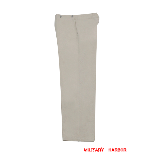 WWII German Kriegsmarine Off-White HBT EM work trousers Klapphose WW2 german uniform,Kriegsmarine uniform,german army uniform,german navy,Kriegsmarine trousers,WWII German HBT Cotton Kriegsmarine Trousers,HBT uniforms,WW2 german militaria,WW2 military surplus,w2 uniforms,WWII german,replica military uniforms,german summer uniforms,WWII Reenactment,reenactment  shop