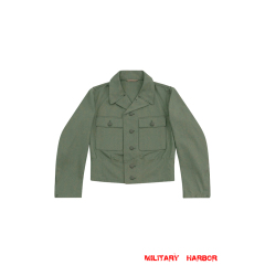 WWII German Police M44 EM Mottled Green Summer Tunic Feldbluse WW2 German police cotton Tunic,WW2 german police uniforms,WWII police uniform,WWII german police militaria,ww2 german police jacket,ww2 German police summer uniforms