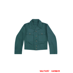 WWII German Police M44 EM Summer HBT Tunic Feldbluse WW2 German police cotton Tunic,WW2 german police uniforms,WWII police uniform,WWII german police militaria,ww2 german police jacket,ww2 German police summer uniforms