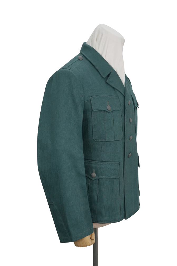 WW2 German police cotton Tunic,WW2 german police uniforms,WWII police uniform,WWII german police militaria,ww2 german police jacket,ww2 German police summer uniforms