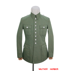 WWII German Police General Officer Mottled Green Summer Service Tunic (8 buttons) WW2 German police cotton Tunic,WW2 german police uniforms,WWII police uniform,WWII german police militaria,ww2 german police jacket,ww2 German police summer uniforms