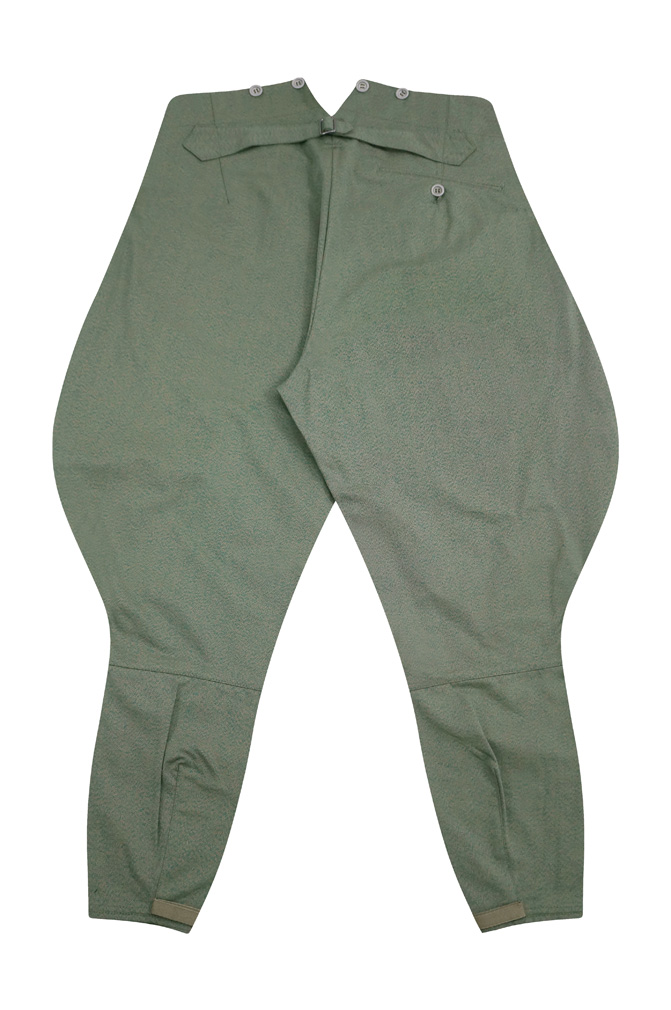 WW2 German police cotton breeches,WW2 german police uniforms,WWII police uniform,WWII german police militaria,ww2 german police breeches