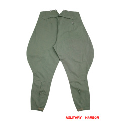 WW2 German police cotton breeches,WW2 german police uniforms,WWII police uniform,WWII german police militaria,ww2 german police breeches