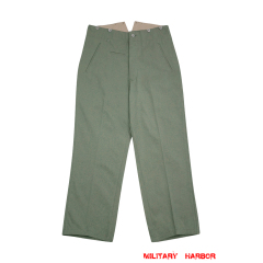 WW2 German police cotton trousers,WW2 german police uniforms,WWII police uniform,WWII german police militaria,ww2 german police trousers