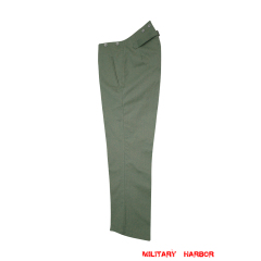 WWII German Police Mottled Green Summer Field Trousers WW2 German police cotton trousers,WW2 german police uniforms,WWII police uniform,WWII german police militaria,ww2 german police trousers