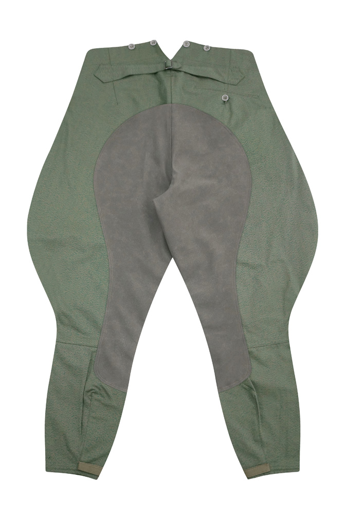 WW2 German police cotton breeches,WW2 german police uniforms,WWII police uniform,WWII german police militaria,ww2 german police breeches