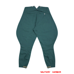 WWII German Police Officer Summer HBT Breeches