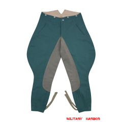 WWII German Police Officer Summer HBT Riding Breeches WW2 German police cotton breeches,WW2 german police uniforms,WWII police uniform,WWII german police militaria,ww2 german police breeches