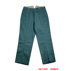 WW2 German police cotton trousers,WW2 german police uniforms,WWII police uniform,WWII german police militaria,ww2 german police trousers