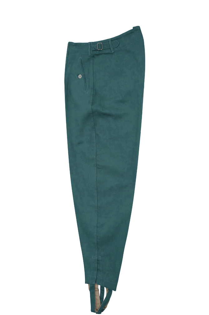 WW2 German police cotton trousers,WW2 german police uniforms,WWII police uniform,WWII german police militaria,ww2 german police trousers
