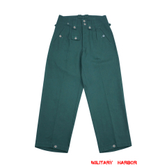 WW2 German police cotton trousers,WW2 german police uniforms,WWII police uniform,WWII german police militaria,ww2 german police trousers
