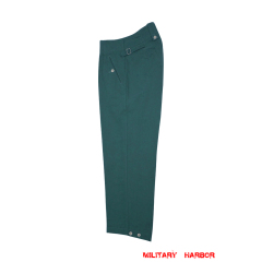 WWII German Police M43 Summer HBT Field Trousers WW2 German police cotton trousers,WW2 german police uniforms,WWII police uniform,WWII german police militaria,ww2 german police trousers