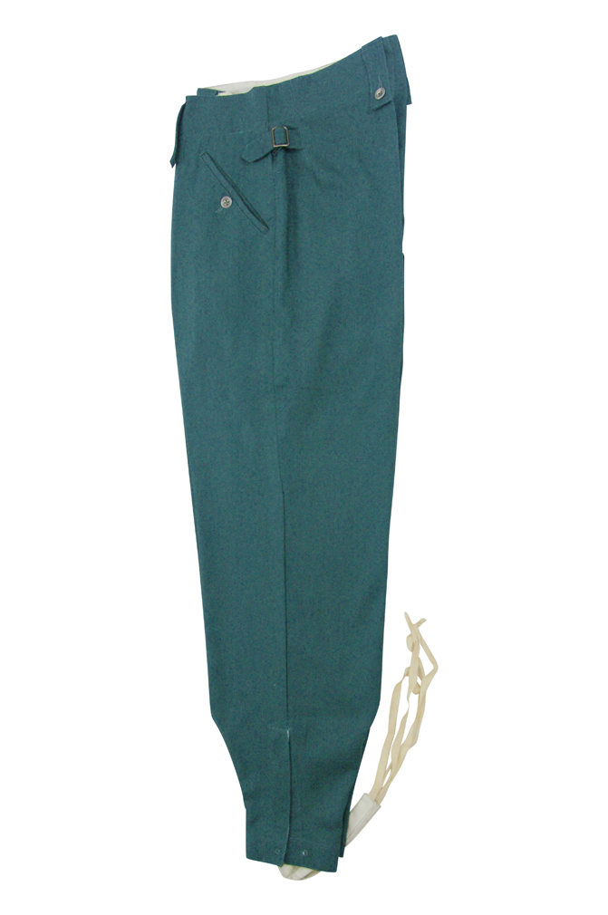 WW2 German police cotton trousers,WW2 german police uniforms,WWII police uniform,WWII german police militaria,ww2 german police trousers
