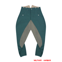 WW2 German police cotton breeches,WW2 german police uniforms,WWII police uniform,WWII german police militaria,ww2 german police breeches