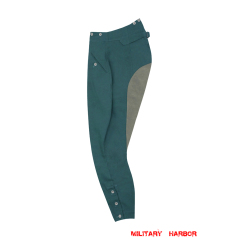 WWII German Police M40 Summer HBT Mounted Troops Riding Breeches WW2 German police cotton breeches,WW2 german police uniforms,WWII police uniform,WWII german police militaria,ww2 german police breeches