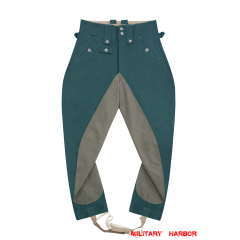 WW2 German police cotton breeches,WW2 german police uniforms,WWII police uniform,WWII german police militaria,ww2 german police breeches