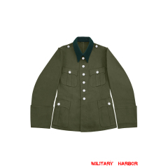 WWII German DAK/Tropical Afrikakorps M41 General Officer Olive Service Tunic Jacket WWII German DAK/Tropical Afrikakorps M41 General Officer Olive Service Tunic Jacket
