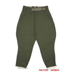 WWII German DAK/Tropical Afrikakorps First Type Breeches Olive WW2 german uniform,wehrmacht uniform,german army uniform,heer,Afrikakorps,German DAK trousers,german tropical uniform,tropical uniforms,WW2 army uniform,WWII clothing,WWII uniforms,WWII trousers,WW2 militaria,german uniform WW2,german uniforms WWII,WW2 german