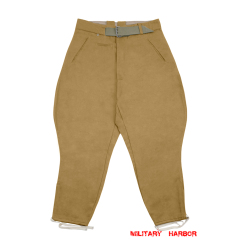 WWII German DAK/Tropical Afrikakorps First Type Breeches Sand WW2 german uniform,wehrmacht uniform,german army uniform,heer,Afrikakorps,German DAK trousers,german tropical uniform,tropical uniforms,WW2 army uniform,WWII clothing,WWII uniforms,WWII trousers,WW2 militaria,german uniform WW2,german uniforms WWII,WW2 german