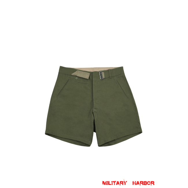 WWII German DAK/Tropical Afrikakorps Olive Short Pants WW2 german uniform,wehrmacht uniform,german army uniform,heer,Afrikakorps,German DAK trousers,german tropical uniform,tropical uniforms,WW2 army uniform,WWII clothing,WWII uniforms,WWII trousers,WW2 militaria,german uniform WW2,german uniforms WWII,WW2 german