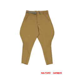 WWII German DAK/Tropical Afrikakorps Second Type Breeches Sand WW2 german uniform,wehrmacht uniform,german army uniform,heer,Afrikakorps,German DAK trousers,german tropical uniform,tropical uniforms,WW2 army uniform,WWII clothing,WWII uniforms,WWII trousers,WW2 militaria,german uniform WW2,german uniforms WWII,WW2 german
