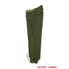 WWII German DAK/Tropical Afrikakorps olive Heer panzer trousers WW2 german uniform,wehrmacht uniform,german army uniform,heer,Afrikakorps,German DAK trousers,german tropical uniform,tropical uniforms,WW2 army uniform,WWII clothing,WWII uniforms,WWII trousers,WW2 militaria,german uniform WW2,german uniforms WWII,WW2 german