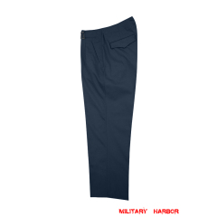 WWII German Luftwaffe DAK/Tropical Afrikakorps Blue Grey Straight Trousers WW2 german uniform,Luftwaffe uniform,german army uniform,heer,Afrikakorps,German DAK trousers,german tropical uniform,tropical uniforms,WW2 army uniform,WWII clothing,WWII uniforms,WWII trousers,WW2 militaria,german uniform WW2,german uniforms WWII,WW2 german