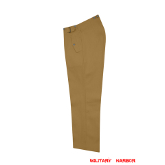 WWII German Luftwaffe DAK/Tropical Afrikakorps Sand Drill Flight Trousers WW2 german uniform,Luftwaffe uniform,german army uniform,heer,Afrikakorps,German DAK trousers,german tropical uniform,tropical uniforms,WW2 army uniform,WWII clothing,WWII uniforms,WWII trousers,WW2 militaria,german uniform WW2,german uniforms WWII,WW2 german