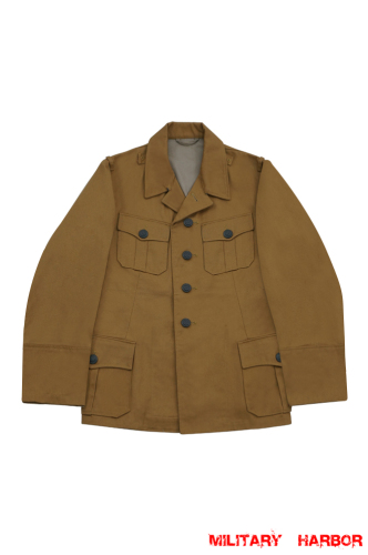 WWII German Tropical Kriegsmarine EM sand tunic