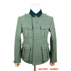 WWII German M36 Heer EM fieldgrey wool tunic Feldbluse (6 buttons) WWII German Wool Tunic,WW2 german uniforms,WWII army uniform,WWII german militaria,wehrmacht,german military clothing,WW2 reproduction,M36 tunic