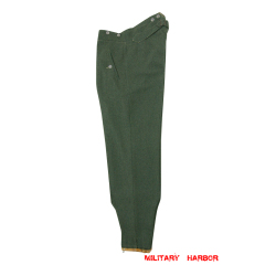 WWII German M40 gebirgsjägers field wool trousers WWII German Wool Trousers,WW2 german uniforms,WWII army uniform,WWII german militaria,wehrmacht,german military clothing,WW2 reproduction,M40 tunic