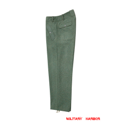 WWII German Heer M44 field grey wool trousers WWII German Wool Trousers,WW2 german uniforms,WWII army uniform,WWII german militaria,wehrmacht,german military clothing,WW2 reproduction