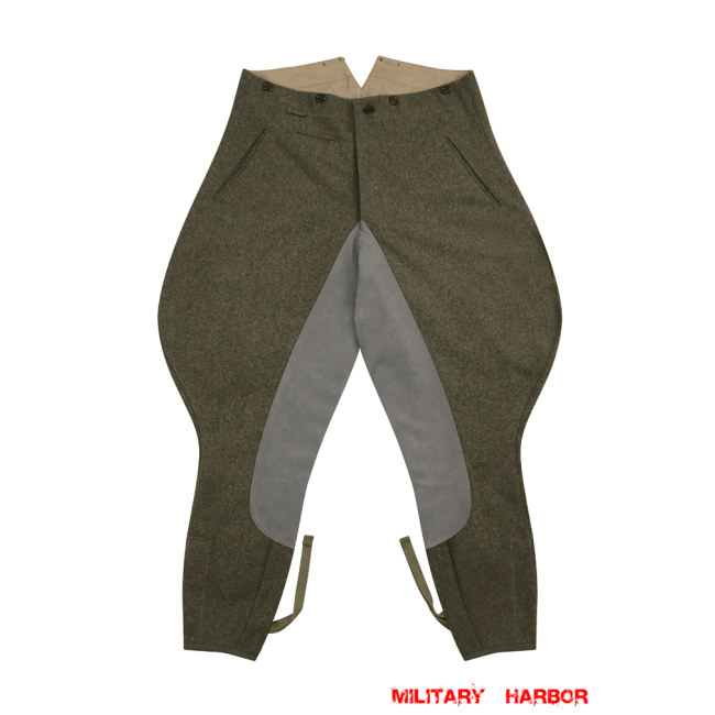 WWII German Heer Officer Brown Wool Riding Breeches WWII German Wool Trousers,WW2 german uniforms,WWII army uniform,WWII german militaria,wehrmacht,german military clothing,WW2 reproduction