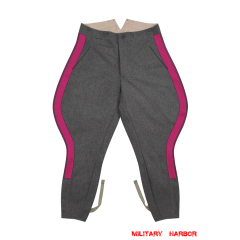 WWII German Heer General Staff OKW OKH Stone Grey Wool Breeches WW2 german General Staff,ww2 General Staff,OKW,OKH,General Staff uniforms,OKW uniforms,OKH uniforms,General Staff Breeches,OKW Breeches,OKH Breeches
