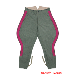 WWII German Heer General Staff OKW OKH Fieldgrey Wool Breeches WW2 german General Staff,ww2 General Staff,OKW,OKH,General Staff uniforms,OKW uniforms,OKH uniforms,General Staff Breeches,OKW Breeches,OKH Breeches