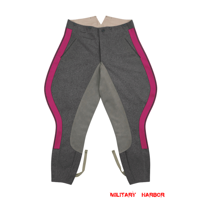 WWII German Heer General Staff OKW OKH Stone Grey Wool Riding Breeches WW2 german General Staff,ww2 General Staff,OKW,OKH,General Staff uniforms,OKW uniforms,OKH uniforms,General Staff Breeches,OKW Breeches,OKH Breeches