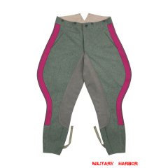 WWII German Heer General Staff OKW OKH Fieldgrey Wool Riding Breeches WW2 german General Staff,ww2 General Staff,OKW,OKH,General Staff uniforms,OKW uniforms,OKH uniforms,General Staff Breeches,OKW Breeches,OKH Breeches