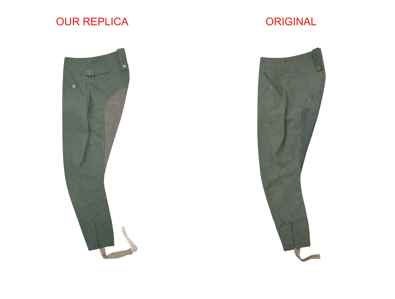 WWII German Wool Trousers,WW2 german uniforms,WWII army uniform,WWII german militaria,wehrmacht,german military clothing,WW2 reproduction