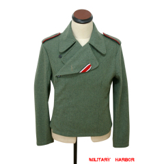 WWII German SS assault gunner field wool wrap/jacket WWII German Wool Panzer Tunic,WW2 german uniforms,WWII army uniform,WWII german militaria,SS uniform,german military clothing,WW2 reproduction,aSSault gunner,waffen SS