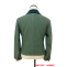 WWII German Heer assault gunner field wool deep green collar wrap jacket WWII German Wool Panzer Tunic,WW2 german uniforms,WWII army uniform,WWII german militaria,wehrmacht,german military clothing,WW2 reproduction,aSSault gunner
