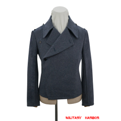 WWII German Luftwaffe blue grey wool panzer wrap jacket WWII German Wool Panzer Tunic,WW2 german uniforms,WWII army uniform,WWII german militaria,Luftwaffe uniform,german military clothing,WW2 reproduction