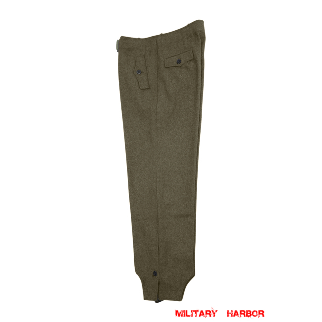 WWII German Heer assault gunner brown wool trousers WWII German Wool Panzer Trousers,WW2 german uniforms,WWII army uniform,WWII german militaria,wehrmacht,german military clothing,WW2 reproduction,aSSault gunner