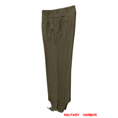 WWII German SS assault gunner brown wool trousers WWII German Wool Panzer Trousers,WW2 german uniforms,WWII army uniform,WWII german militaria,SS uniform,german military clothing,WW2 reproduction,aSSault gunner,waffen SS