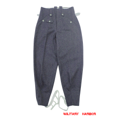 WWII German Wool Luftwaffe Trousers,WW2 german uniforms,WWII army uniform,WWII german militaria,Luftwaffe uniform,german military clothing,WW2 reproduction,M43 tunic