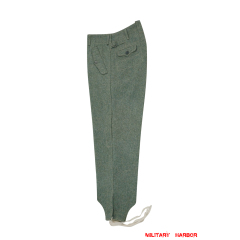 WWII German Luftwaffe Fallschirmjäger M38 Field Grey Wool Jump Trousers WWII German Wool Luftwaffe Trousers,WW2 german uniforms,WWII army uniform,WWII german militaria,SS uniform,german military clothing,WW2 reproduction,jump trousers, fallschimjager