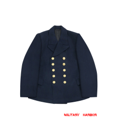 WWII German Kriegsmarine EM navy blue wool PEA tunic jacket WWII German Wool Kriegsmarine Tunic,WW2 german uniforms,WWII army uniform,WWII german militaria,Kriegsmarine,german military clothing,WW2 reproduction
