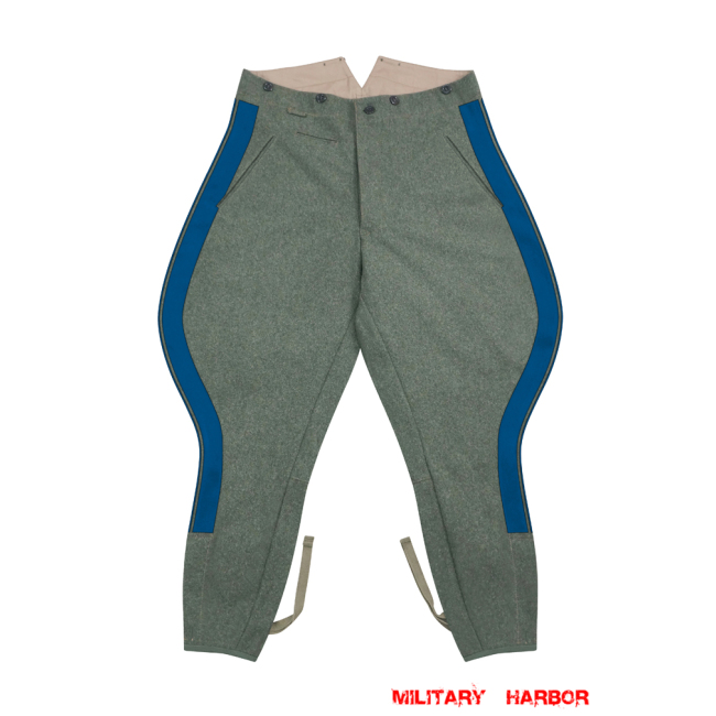 WWII German Kriegsmarine Coastal General Field Grey Wool Breeches WWII German Wool Kriegsmarine Trousers,WW2 german uniforms,WWII army uniform,WWII german militaria,Kriegsmarine,german military clothing,WW2 reproduction
