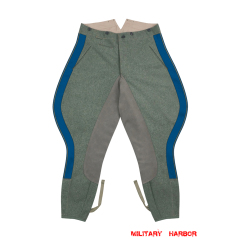 WWII German Kriegsmarine Coastal General Field Grey Wool Riding Breeches WWII German Wool Kriegsmarine Trousers,WW2 german uniforms,WWII army uniform,WWII german militaria,Kriegsmarine,german military clothing,WW2 reproduction