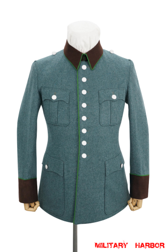 WWII German Police Wool Service Waffenrock Tunic